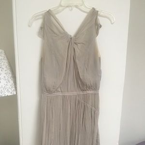 Grey Vera Wang Lavender dress